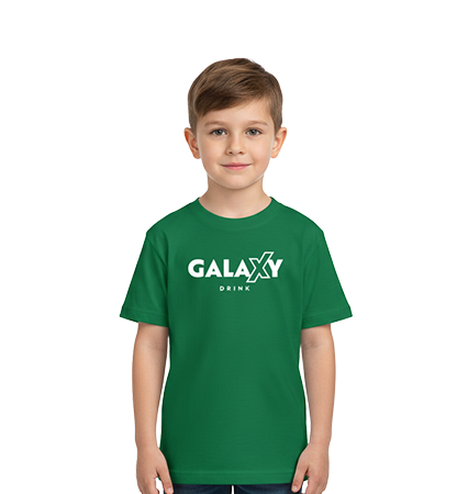 T-SHIRT GALAXY DRINK VERT | Unisexe